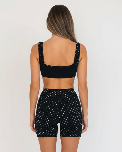 Black & White Polka Dot Set